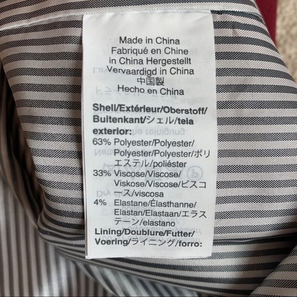 J Crew Schoolboy Jacket Blazer Two Button Lined Notch Lapel Maroon Burgundy Red - Picture 10 of 13